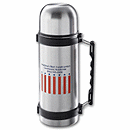 Let your customers know you're thinking about them by sending them custom imprinted promotional Flasks. A handsome laser-engraved gift that showcases your message year-round, keeping hot drinks hotter and cold drinks colder! 24-oz. capacity.