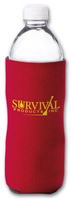 3 3/4 x 7 1/2 Collapsible Koozie Bottle Kooler