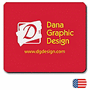 Make every mouse click a reminder of your message! Ideal for trade shows, online promotions or internal programs. Quality material! Fabric pad, 1/8  thick. BIC is a registered trademark of BIC. Made in the USA
