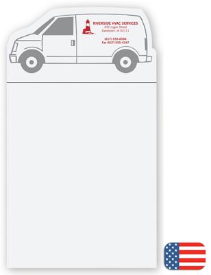 BIC Van Notepad Magnets