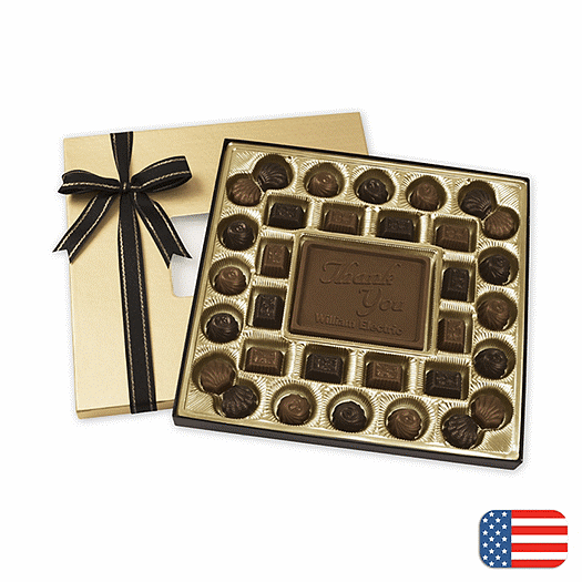 Milk Chocolate Truffle Gift Box - 16 oz. - Office and Business Supplies Online - Ipayo.com