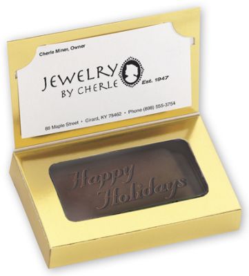 Dark Chocolate Business Card