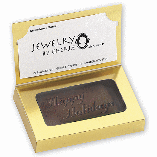 Dark Chocolate Business Card - Office and Business Supplies Online - Ipayo.com