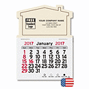 3 x 4 2017 Monthly Magnetic House Calendar