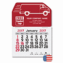 3 x 4 2017 Monthly Magnetic Van Calendar