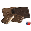 3 1/4 X 2 3/4 Chocolate Butter Cookies – Custom