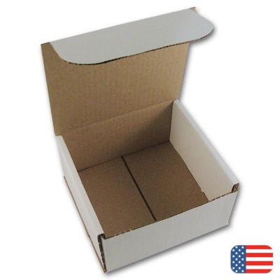 9  w x 8 1/4  l x 3 1/4  h Reshipper box for Cookies & Confections