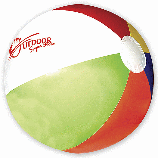 16  Multi Color Beach Ball - Office and Business Supplies Online - Ipayo.com