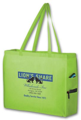 20 W x 16 H x 6 Side Pocket Tote