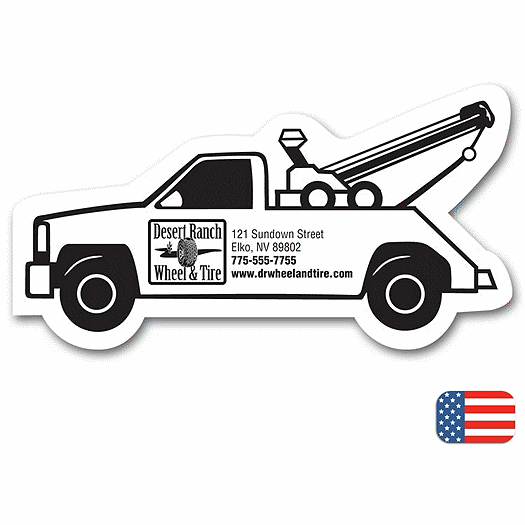 Tow Truck Magnet - Office and Business Supplies Online - Ipayo.com