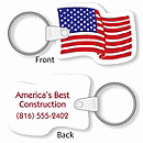 Let your customers know you're thinking about them by sending them custom imprinted promotional Key Tags. Show your pride with this cost-effective favorite, sure to draw attention to your business.