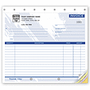 8 1/2 x 7 Invoices – Small Lined