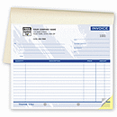 Invoices - Small Lined Booked