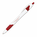 Let your customers know you're thinking about them by sending them custom imprinted promotional Pens. Make it easy for customers to grasp your message, by giving them this distinctive pen with convenient rubber grip!