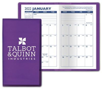 2017 Translucent Monthly Vinyl Planner