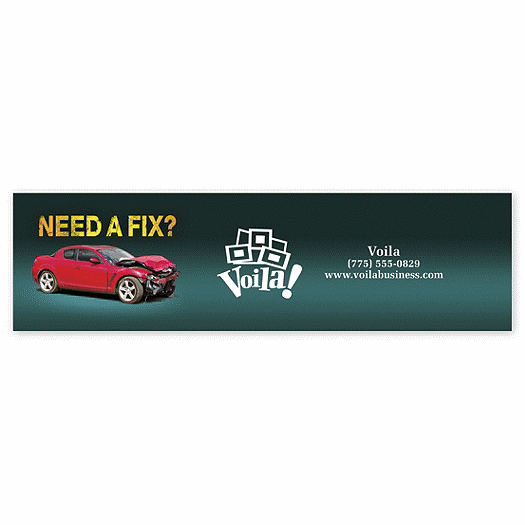 Automotive Bumper Stickers - Office and Business Supplies Online - Ipayo.com