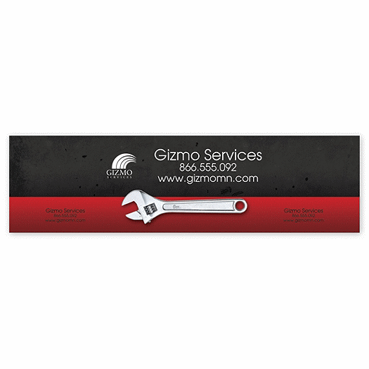Crescent Wrench Bumper Sticker - Office and Business Supplies Online - Ipayo.com