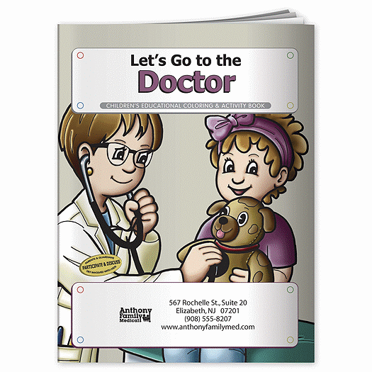 Let's Go To The Doctor Coloring Book - Office and Business Supplies Online - Ipayo.com