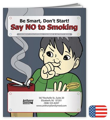 Say No To Smoking Coloring Book - Office and Business Supplies Online - Ipayo.com