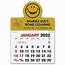 3 x 4 2017 Stick Up Calendar Smiley Face