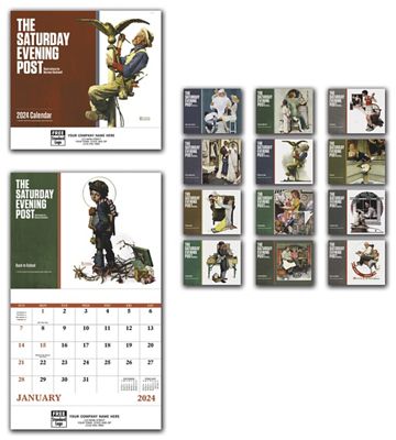 The Saturday Evening Post Wall Calendar - Office and Business Supplies Online - Ipayo.com