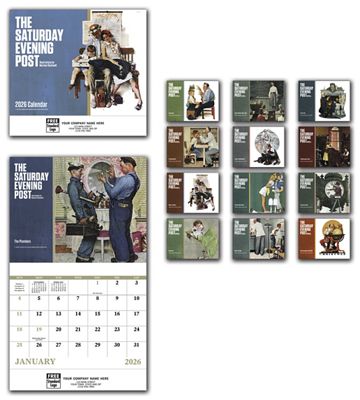 The Saturday Evening Post Wall Calendar - Office and Business Supplies Online - Ipayo.com