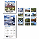 6 x 13 2017 Landscapes of America Mini Wall Calendar