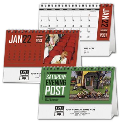 The Saturday Evening Post Desk Calendar