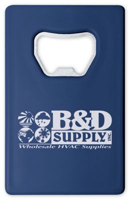 3 5/8x 2 1/8x 3/16 Credit Card Bottle Opener