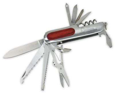 Brushed Stainless Steel Multi-Tool