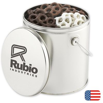 1 Gallon Pretzel Tin - Office and Business Supplies Online - Ipayo.com