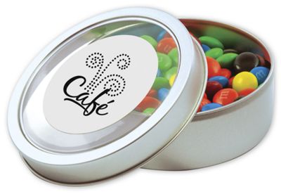 Large Circular Confection Tin - Office and Business Supplies Online - Ipayo.com