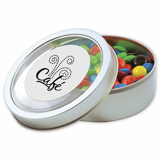 Large Circular Confection Tin - Office and Business Supplies Online - Ipayo.com