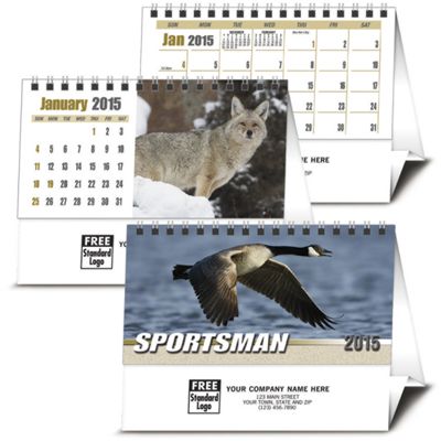 Sportsman Desk Calendar