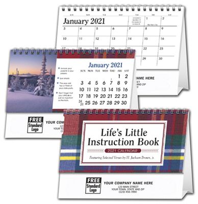 2017 Life's Little Instructions Book Desk Calendar