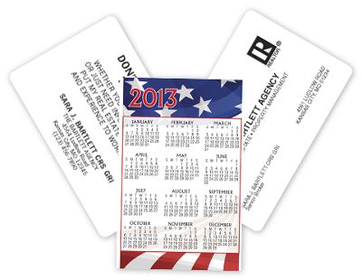 Custom Wallet Patriotic Calendar - Office and Business Supplies Online - Ipayo.com