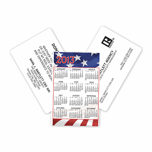 Custom Wallet Patriotic Calendar - Office and Business Supplies Online - Ipayo.com