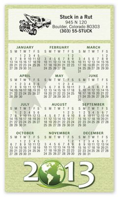 Eco Globe Magnet Calendar - Office and Business Supplies Online - Ipayo.com