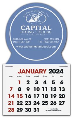 Stick Up Calendar Circle - Office and Business Supplies Online - Ipayo.com