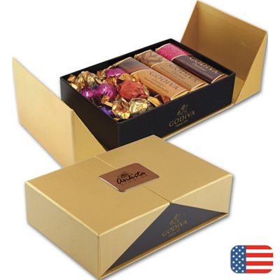 Golden Box of Godiva Sweets