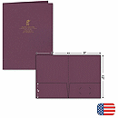 9 x 12 Standard Presentation Folder – Foil Imprint