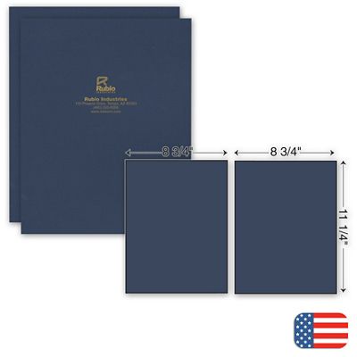 Two Part Report Cover - Foil Imprint