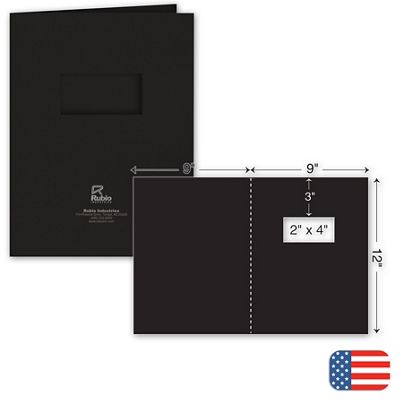 One Part Report Cover - Foil Imprint - w/window - Office and Business Supplies Online - Ipayo.com