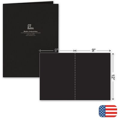 9 X 12 One Part Report Cover – Foil Imprint