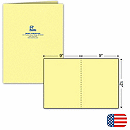 9 X 12 One Part Report Cover – Ink Imprint