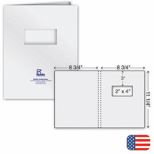 One Part Extra Capacity Report Cover - Ink Imprint w/window - Office and Business Supplies Online - Ipayo.com