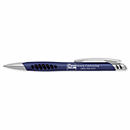 Sleek and stylish, the shaped barrel of this pen makes writing comfortable and effortless.  Personalize with your company logo to make a great professional impression. Elegant, modern design makes a statement even before you start writing.
