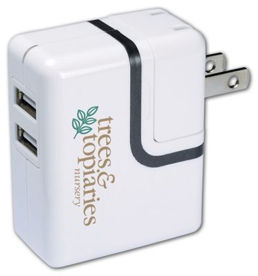 Dual USB Port AC Mobile Charger