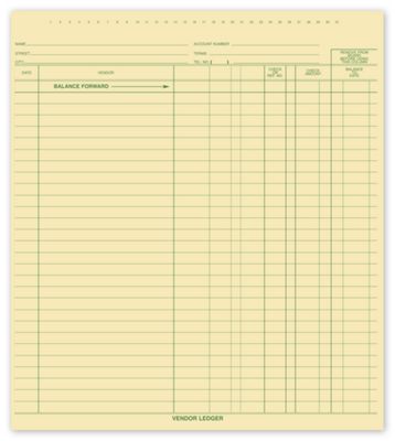 Vendor Ledger