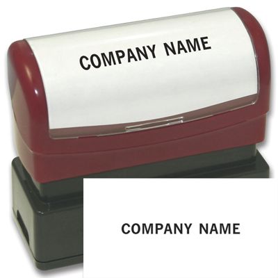 1 Line Custom Stamp - Pre-Inked Stamp - Office and Business Supplies Online - Ipayo.com